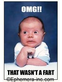 Magnet-OMG!! That wasn't a fart for wholesale by Ephemera