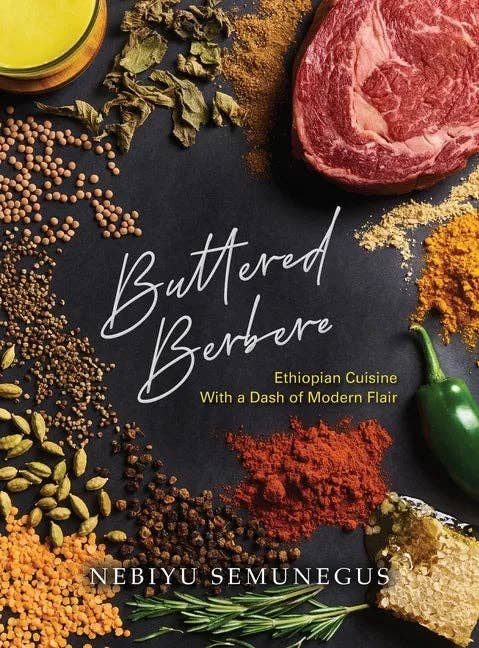 Books by splitShops - Wholesale Cookbook - Buttered Berbere: Ethiopian Cuisine with a Dash of Modern Flair - Hardcover0