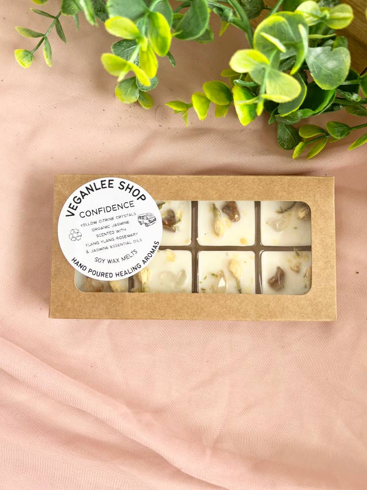 Confidence Essential Oil Soy Wax Melt Jasmine/Ylang/Rosemary for wholesale by Aromalee Shop