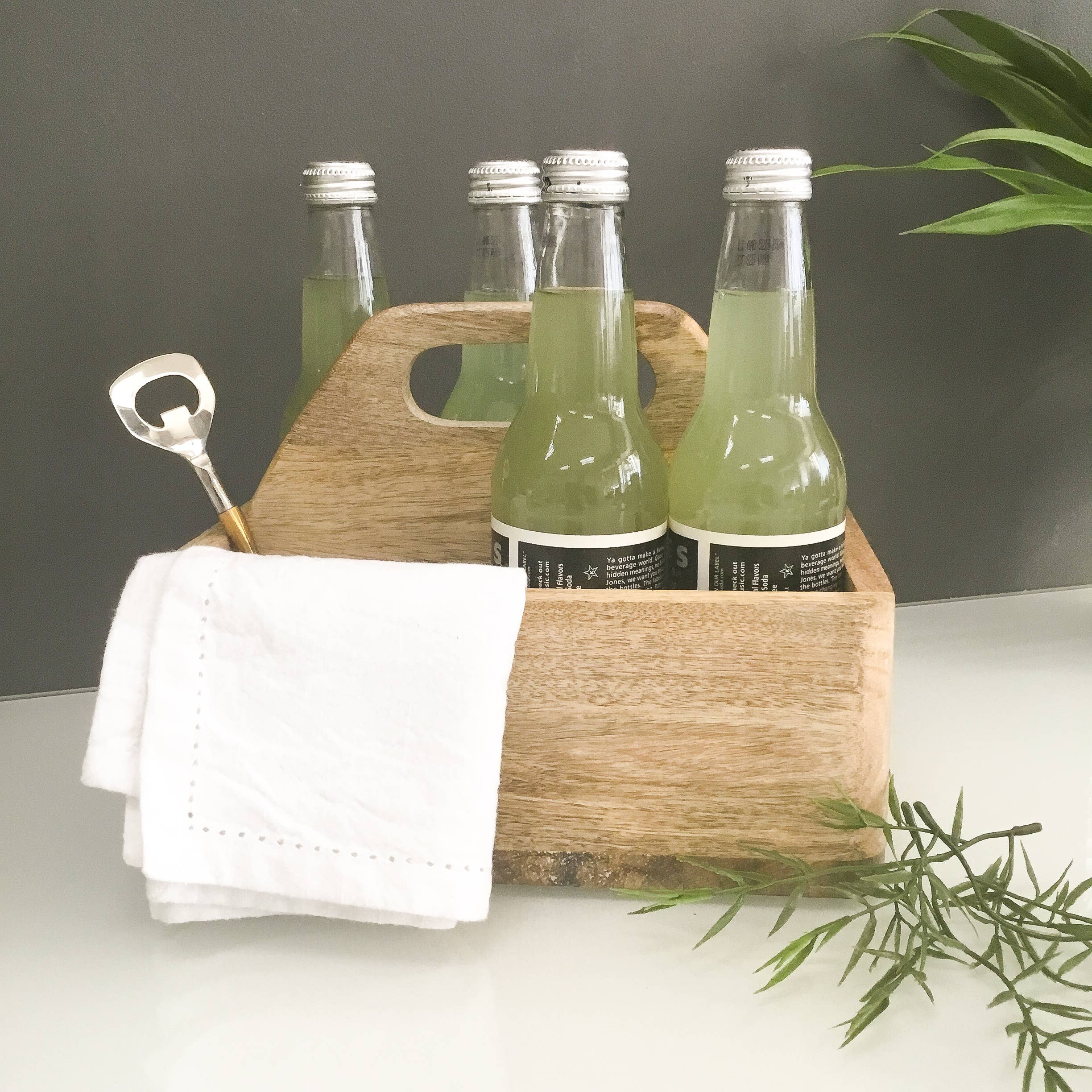 India Handicrafts Inc - Wholesale Bottle/Wine Opener - Alu-Gold Leaf Handle Bottle Opener2