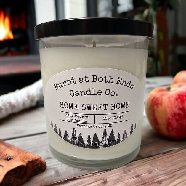 Burnt at Both Ends Candle Co - Wholesale Jar/Filled Candle - Home Sweet Home - 10 oz