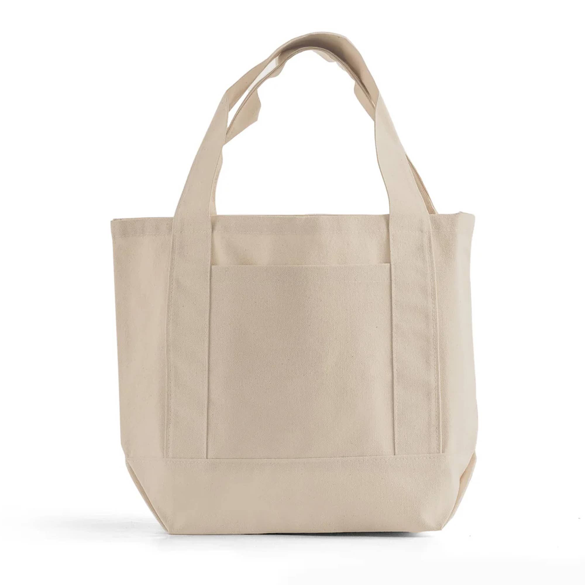 Sockprints - Wholesale Tote Bag - Women's - Mini Iconic Shopping Bag with Trim - Add Your Own Design10