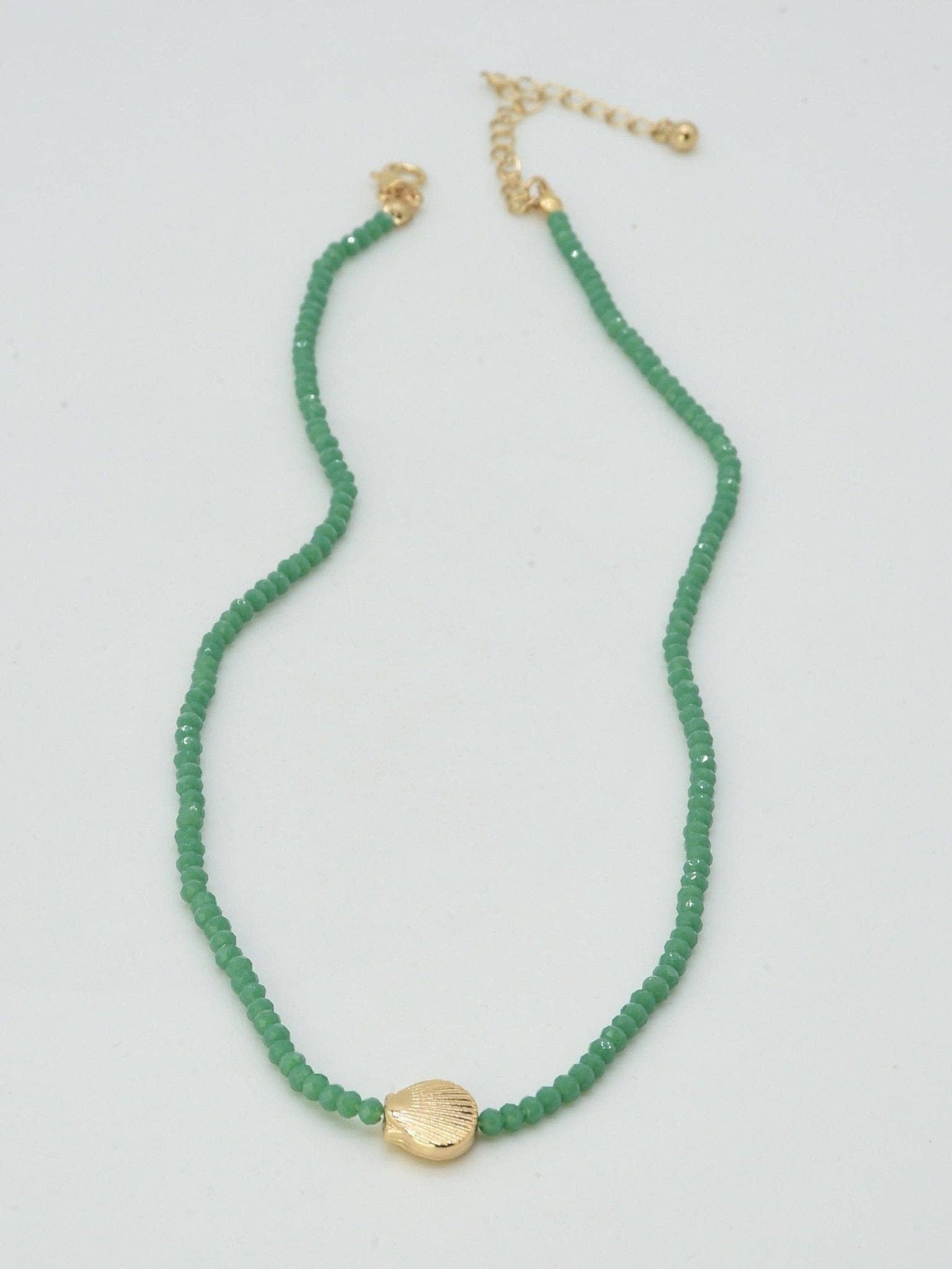 MiMi Wholesale - Wholesale Pendant/Charm Necklace - CN4372 Beaded Shell Pendant Necklace11