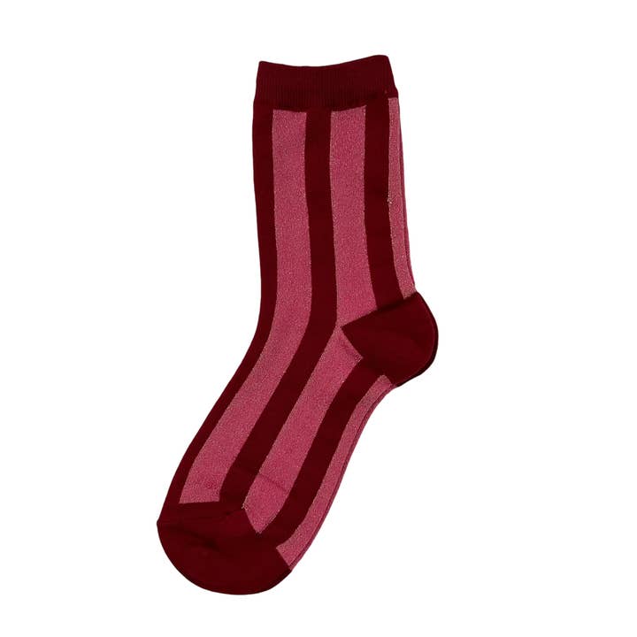 Sixton London - Wholesale Socks - Women's - Berlin single socks (Sand, Red, Blue)