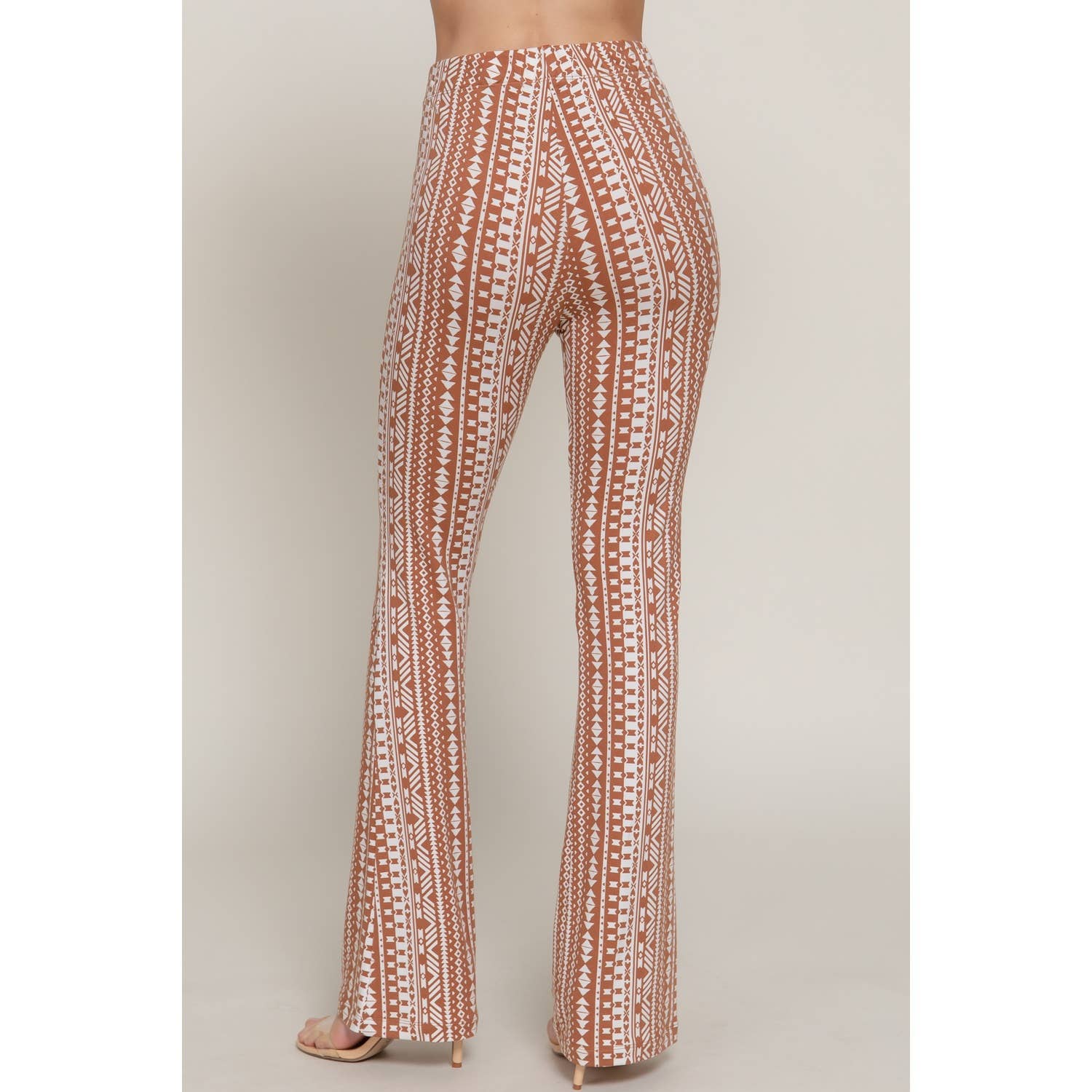 Style Up - Wholesale Pants - Women's - Boho Tribal Print Flare Pants3