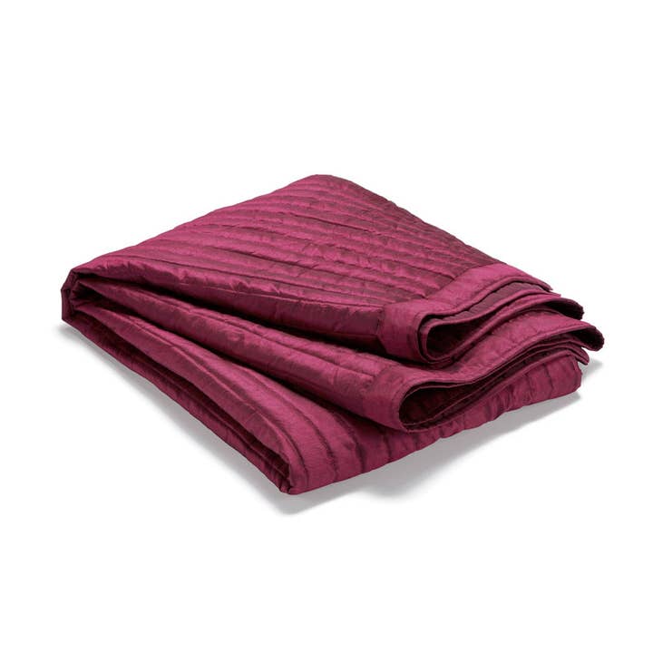 74040269 Bedspread Metallo 270x270 cm plum for wholesale by Etol