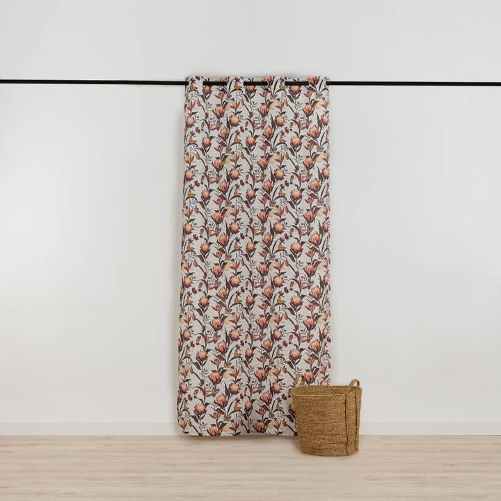 Pack de 2 cortinas con ollaos 140x260 cm Toscana 10 para venta al por mayor de SG HOGAR