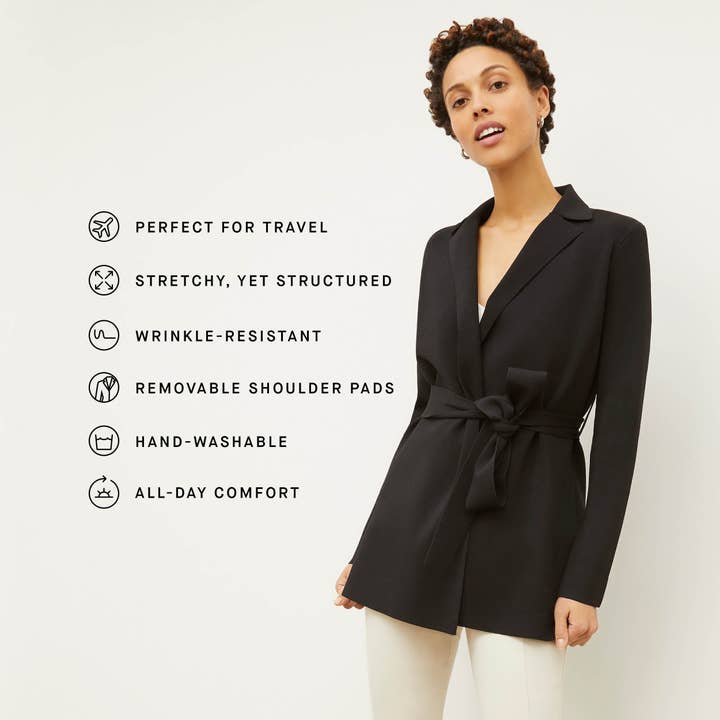 M.M.LaFleur - Wholesale Jacket - Women's - Merritt Jardigan :: Black