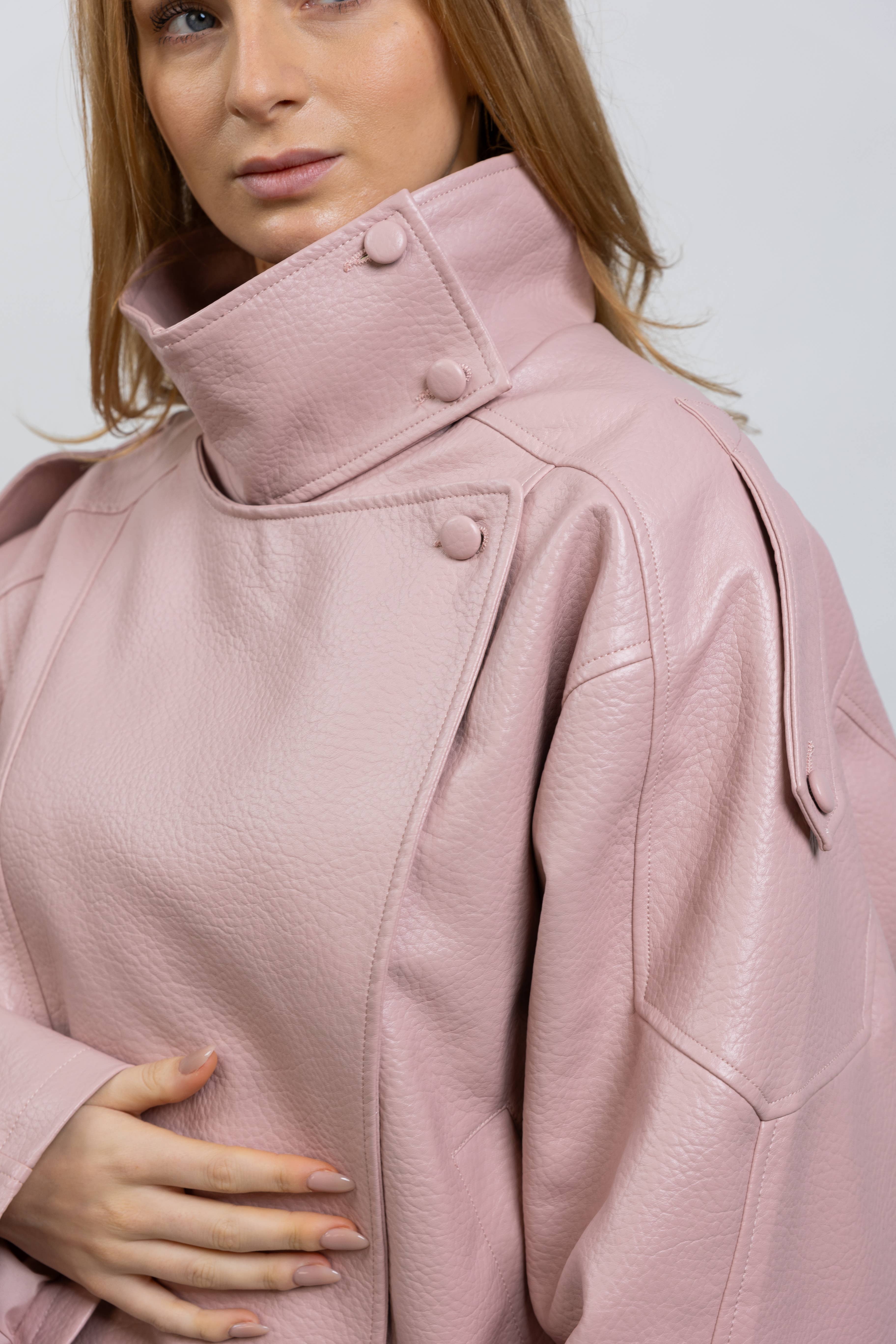 KZELL PARIS - Wholesale Leather Jacket - Women's - FAUX LEATHER BIKER JACKET27