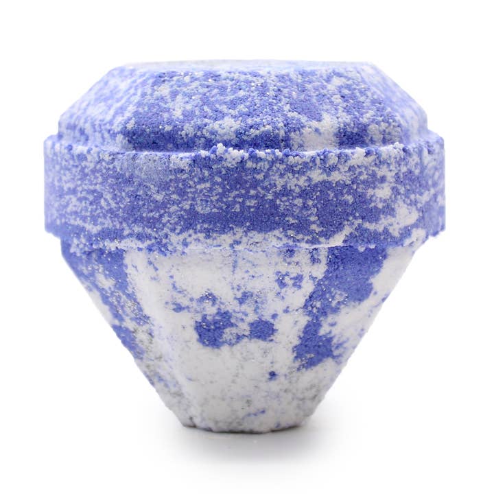 Ancient Wisdom – wholesale Bath bomb/fizz – Gemstone Bath Bomb - White & Blue0