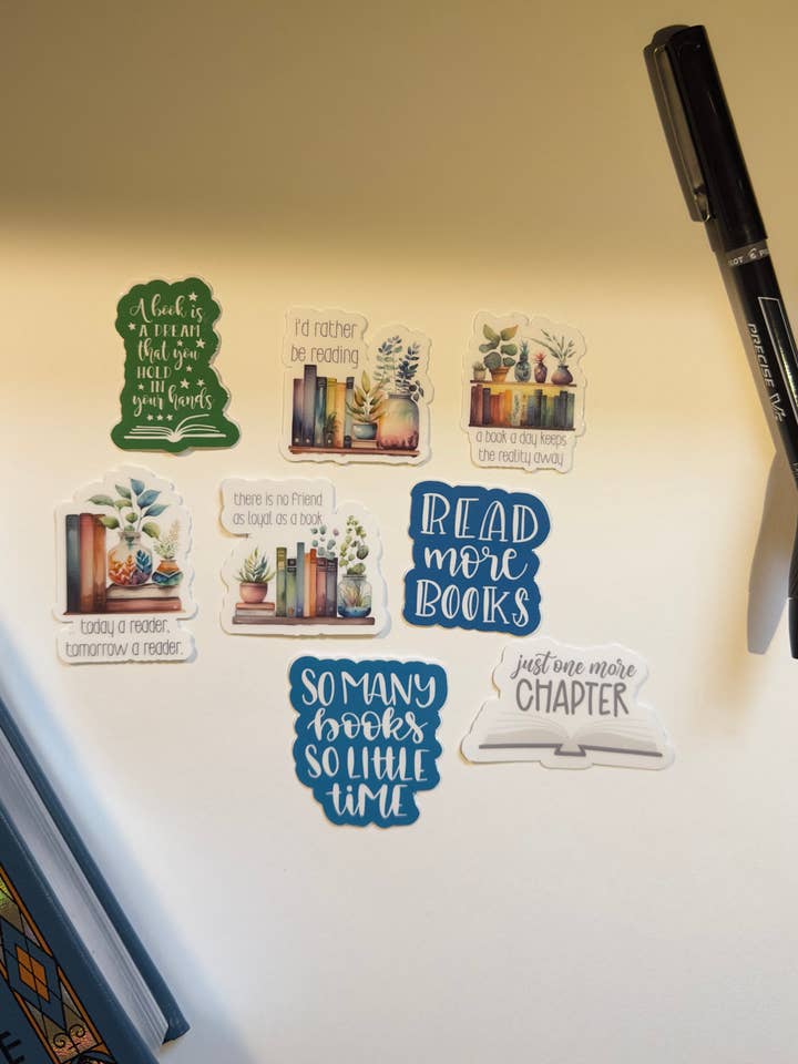 Bog klistermærker for engroshandel hos Stickin with Coconut