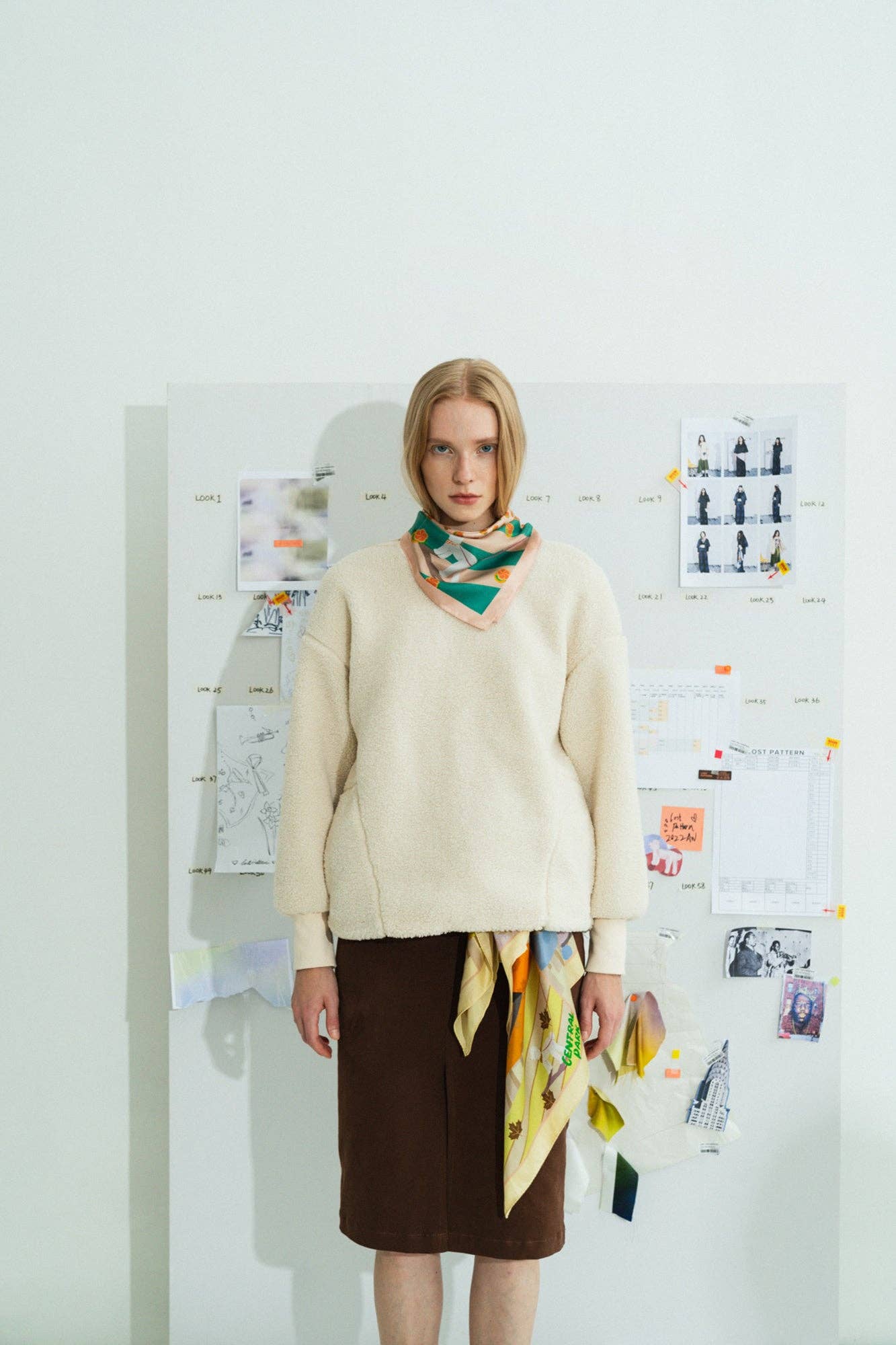 orange „Pandita hunden“ Silke Bandana - Orange for engroshandel på Faire2