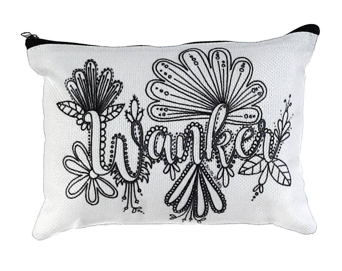 It's OK. It's ART. - Wholesale Pencil Case/Pouch - Wanker Travel Zip Pouch2