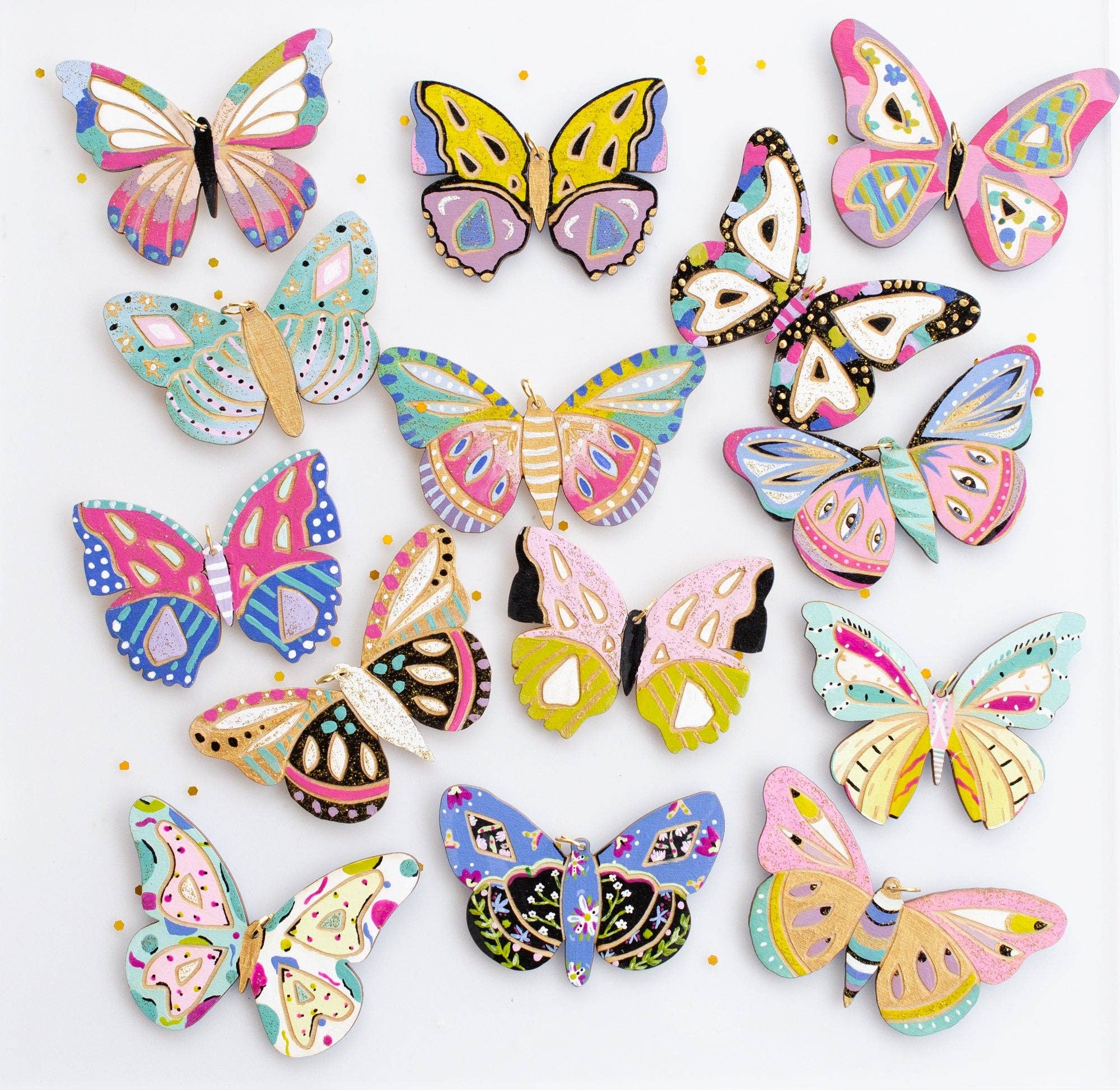 Jill Makes - Wholesale DIY Craft Kit - Butterfly Ornament DIY Kit1