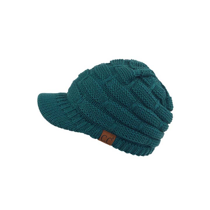 Hana - Wholesale Beanie - Women's - C.C Ribbed Knit Brim Beanie10