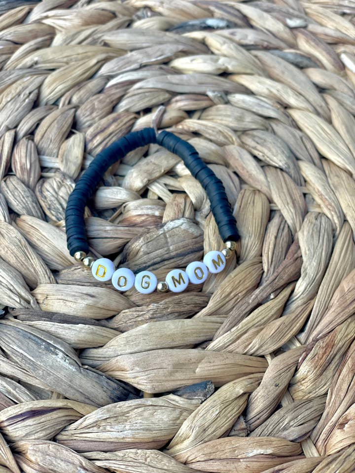 Dog Mom - Black for wholesale by PawmettoPup