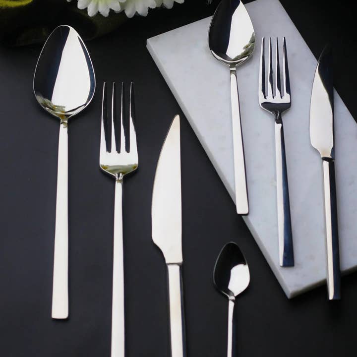 Hakan Mercan Roestvrijstalen Diner- & Dessertbesteksets voor wholesale door Hakan