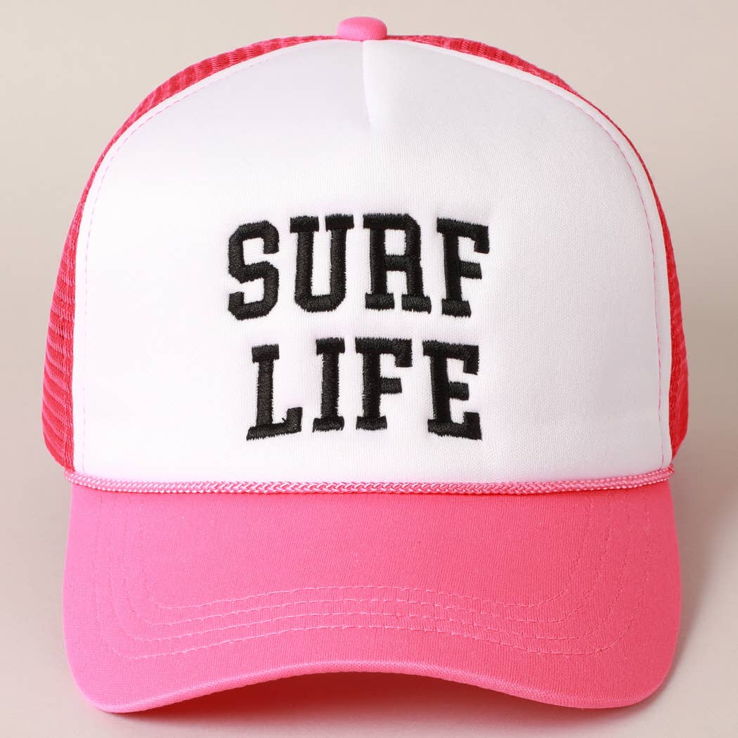Fashion City - Wholesale Trucker Hat - Women's - SURF LIFE Foam Trucker Cap7