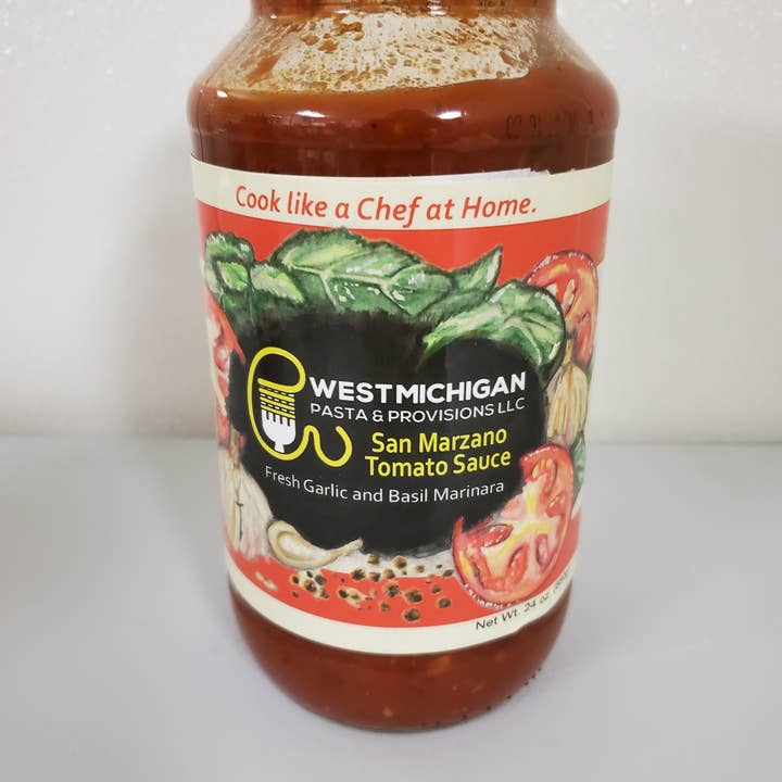 San Marzano Marinara (Vegan) for wholesale by West Michigan Pasta & Provisions