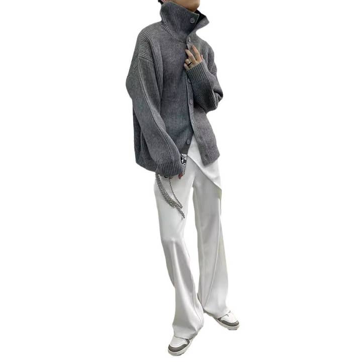 Marayn - Wholesale Cardigan - Women's - Oversized Knit Cardigan Effortless Style Global Appeal6