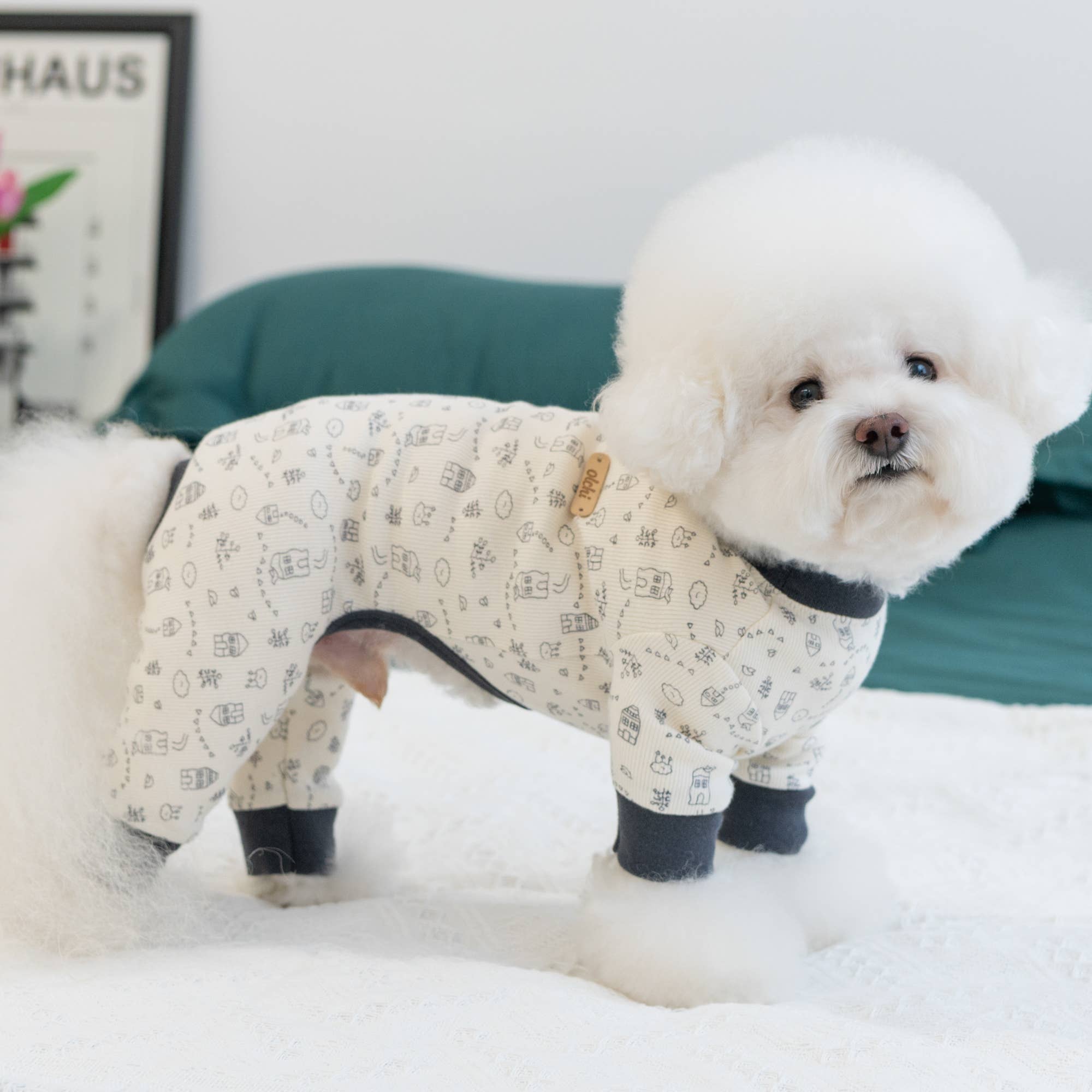 Olchi – wholesale Pet shirt – Dog – Olchi Village All-in-One - Dog Shirt3