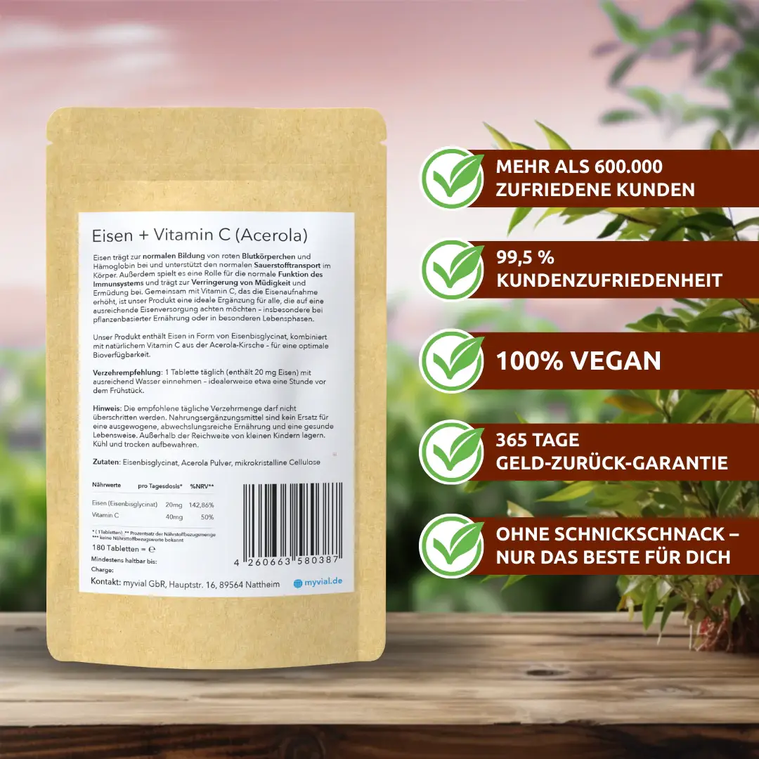 myvial - Wholesale Oral Supplement/Vitamin - Iron + Vitamin C tablets4