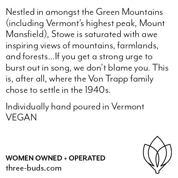 Three Buds Apothecary - Wholesale Jar/Filled Candle - Stowe Vermont Hand Poured Soy Candle2