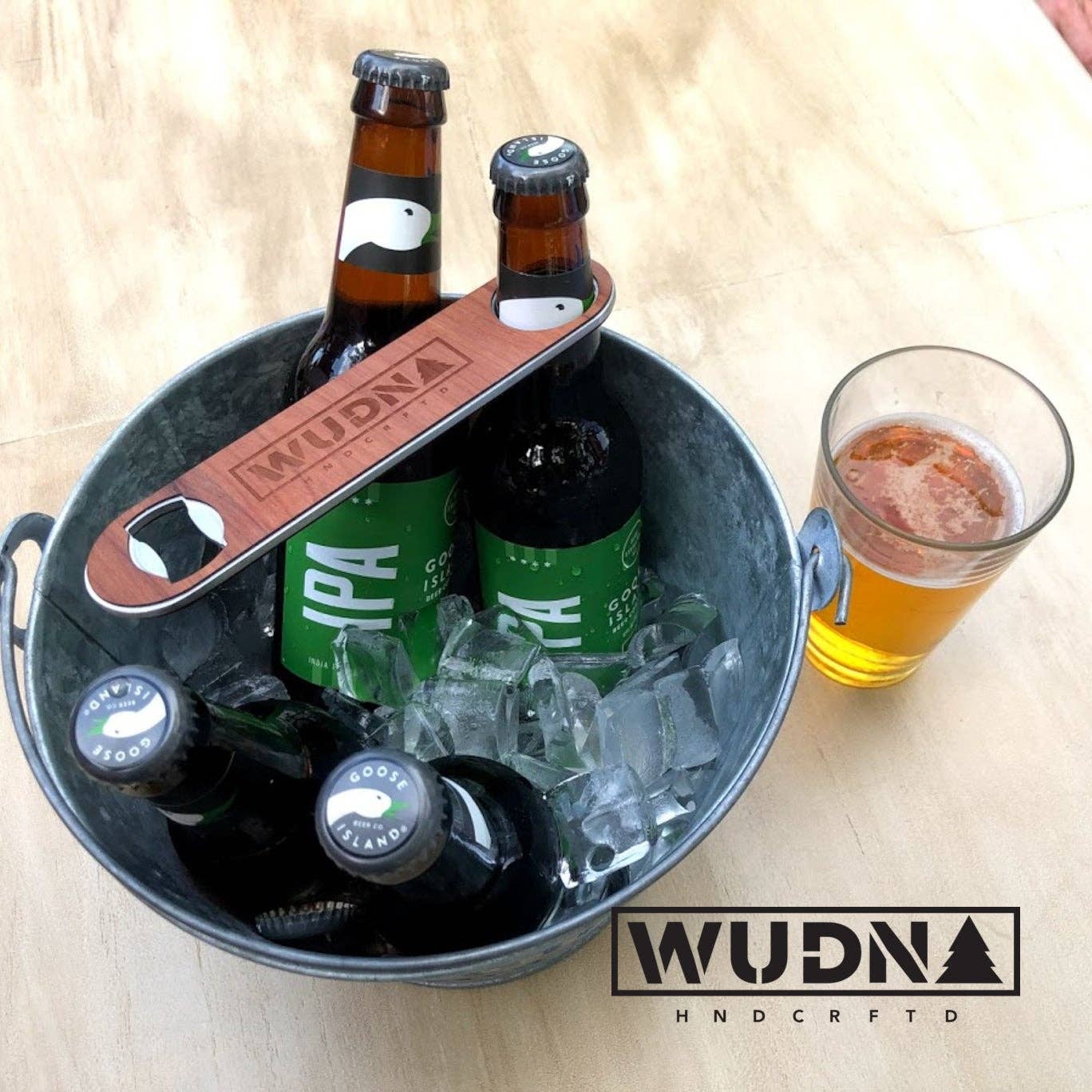 WUDN Handcrafted – Großhandel Flaschenöffner/Korkenzieher – Anpassbarer industrieller hölzerner Flaschenöffner (Professioneller Geschwindigkeitsöffner)13