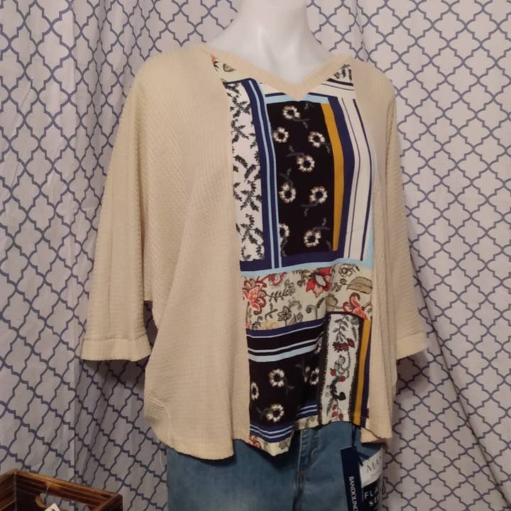 Waffle Knit Dolman Top for wholesale by Jones & Ivy Collections, Inc.