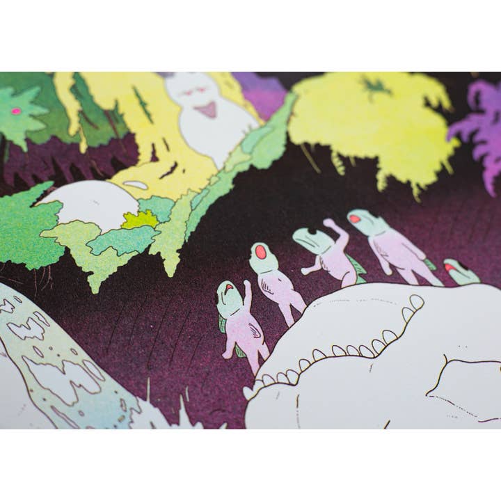 KIBLIND Atelier - Wholesale Poster - A3 poster — Jérémie Moreau — If the Spirits... 4