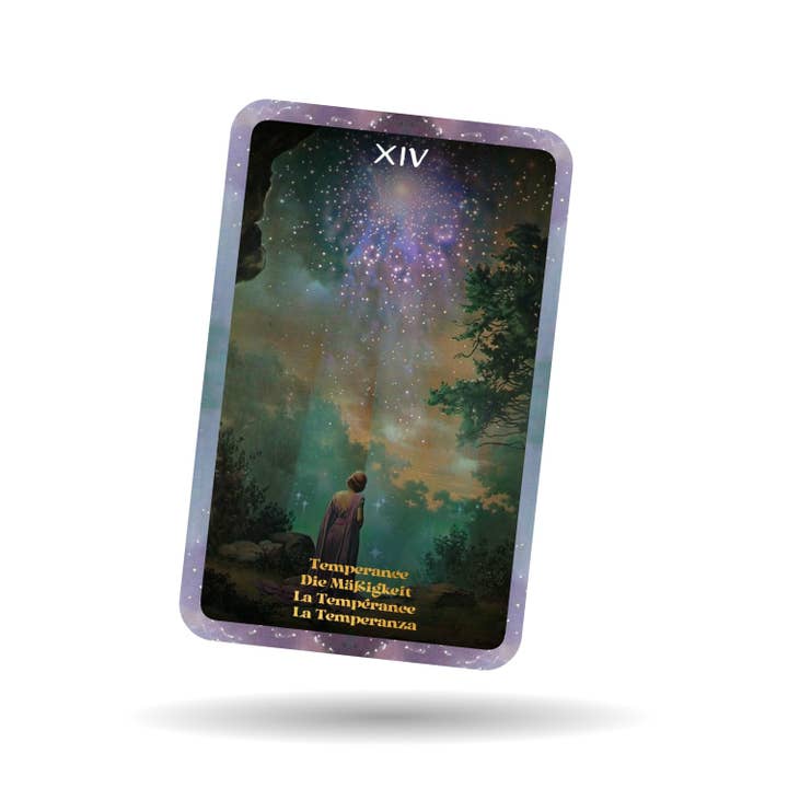 Ibiza Tarot USA - Wholesale Tarot Cards - Blessed by The Moon Tarot - 22 Major Arcana - English | German | French | Italian4