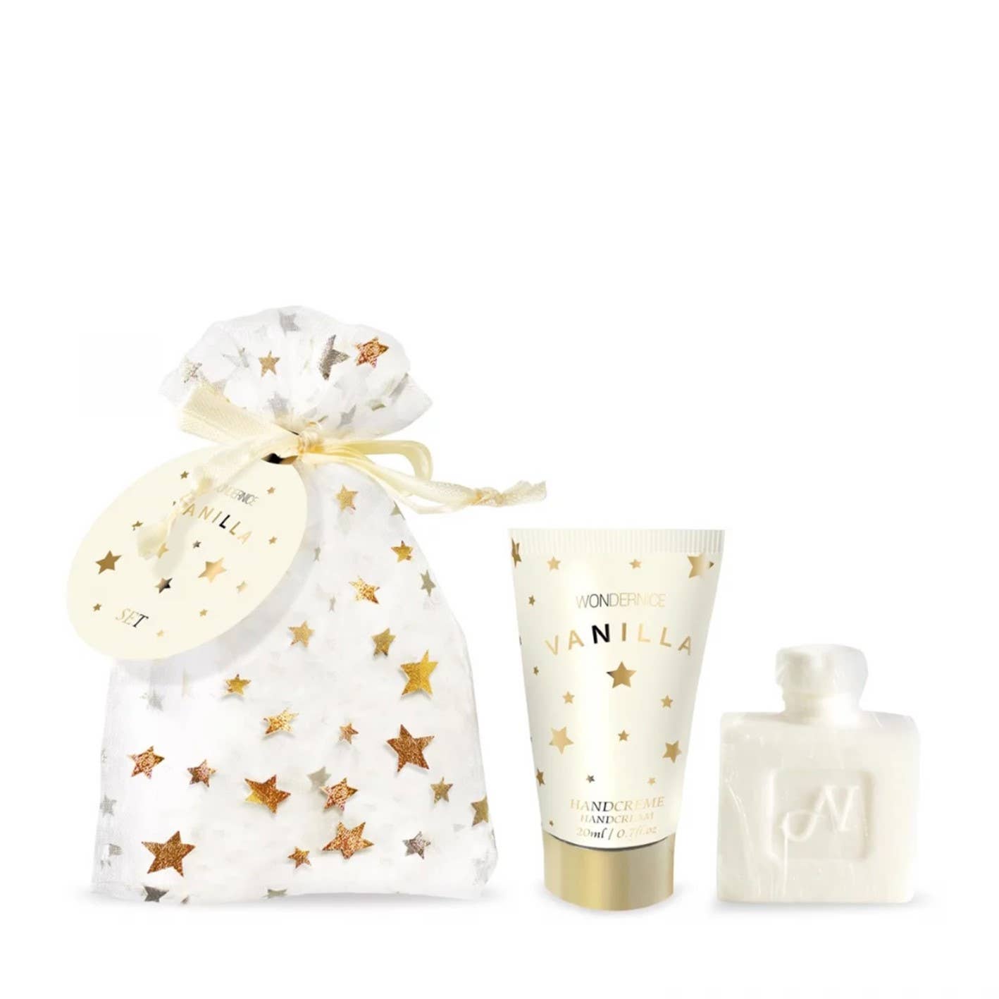 IngrossoBeauty by INCI Srl - Wholesale Bath & Body Set - Mini Gold Organza Gift Set1