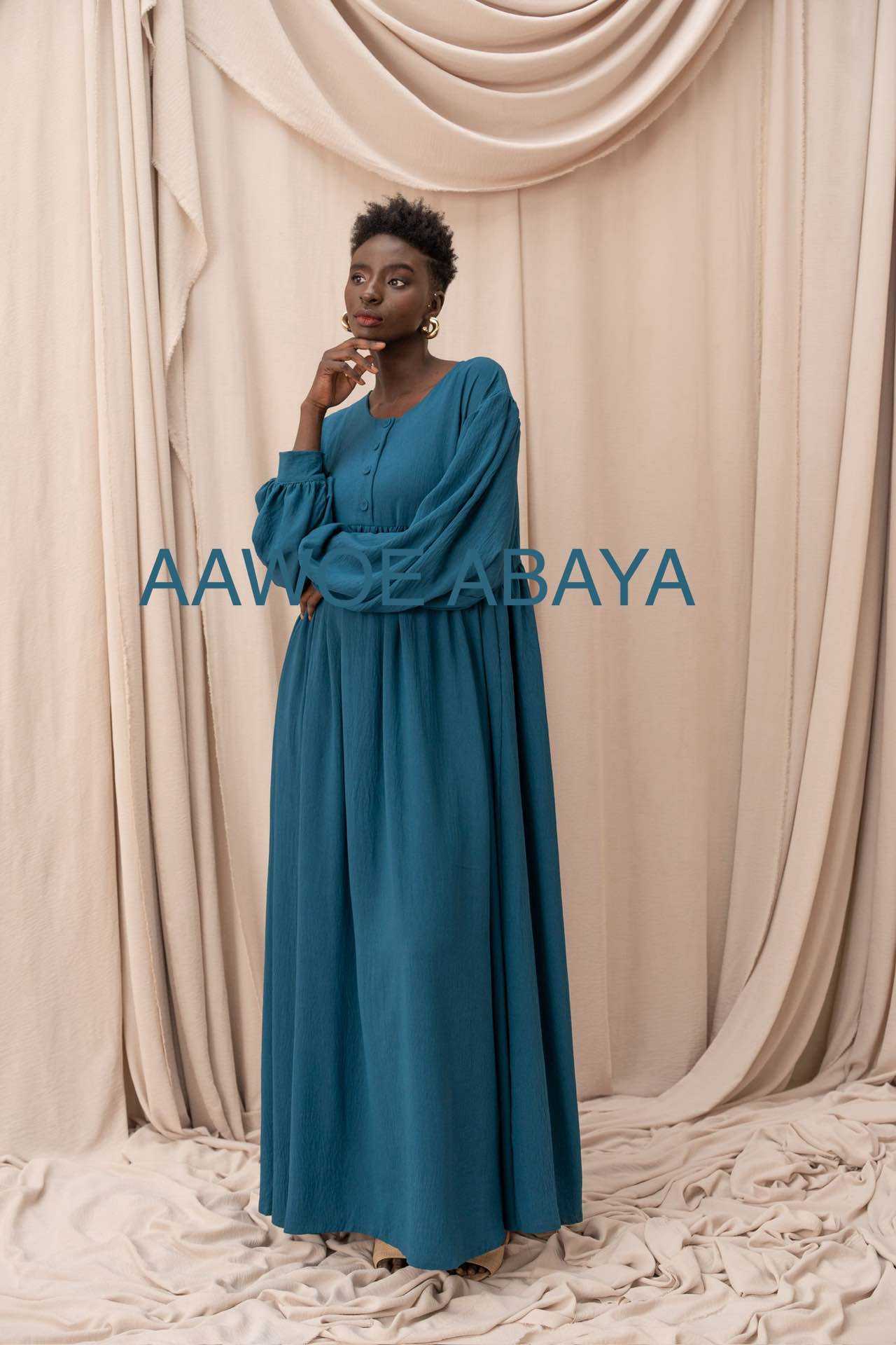 Aawoe Abaya - Wholesale Dress - Women's - Puff sleeve abaya - 26075