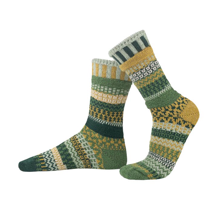Fiddlehead Crew Socks for wholesale by Solmate Socks