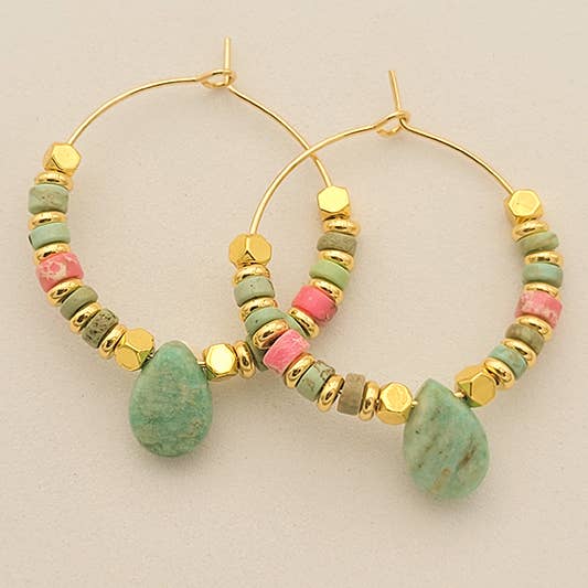 Moira Bijoux Creation - Wholesale Hoop Earrings - Creole Sarah3