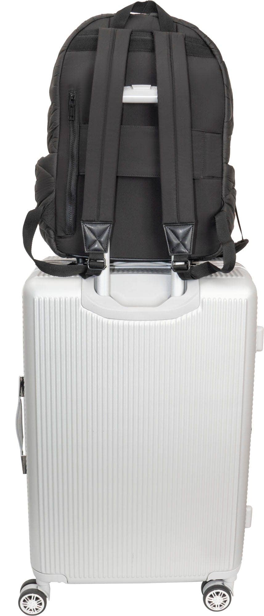 Magid - Wholesale Backpack - Women's - Joan & David Wave Quilted Puffer Nylon 18 Inch Workbook Backpack25