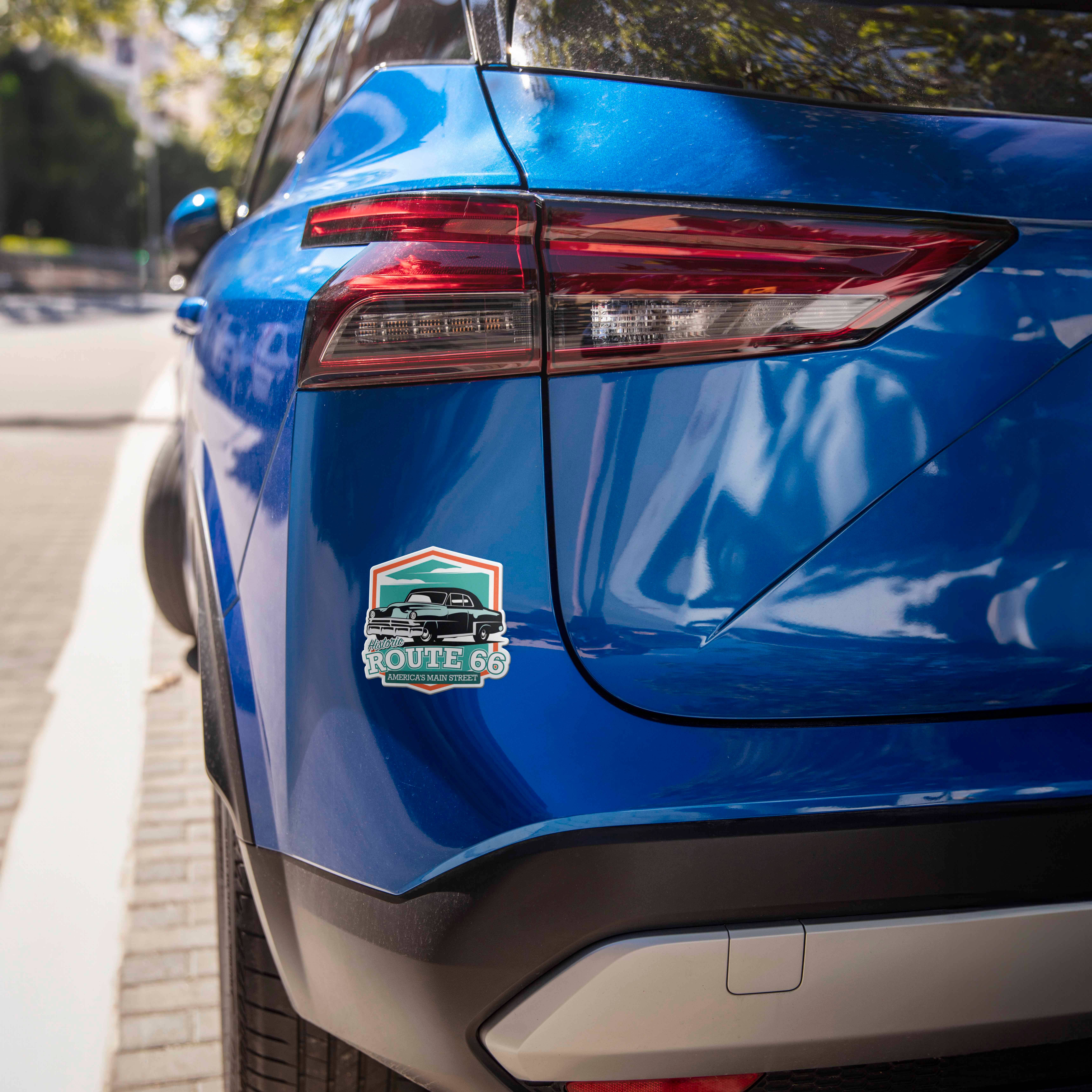 Sentinel Supply - Wholesale Sticker - Custom Route 66 Stickers - Name Drop Vintage Car Decals7