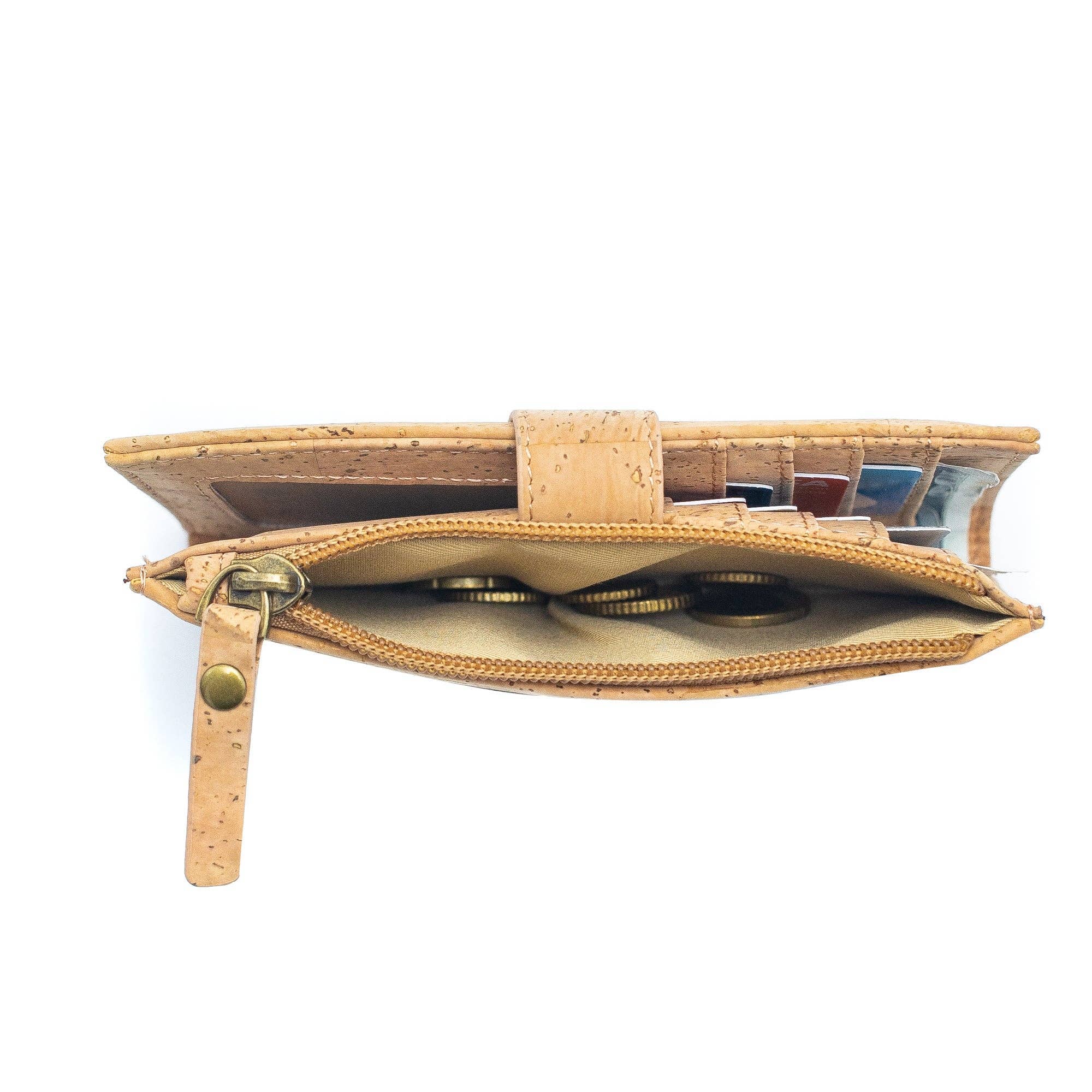 Meninas Bonitas Cork - Vendita all'ingrosso Portafogli - Donna - Portafoglio in sughero FRIDA KAHLO con protezione RFID BAG-20755