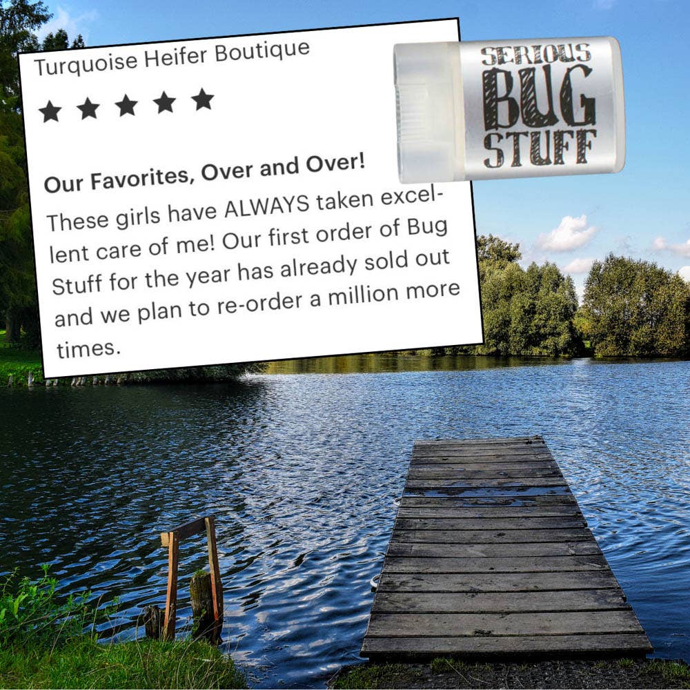 Serious Lip Balm - Vendita all'ingrosso Repellenti per insetti - Repellente per Insetti Tutto Naturale Serious Bug Stuff - Medio7