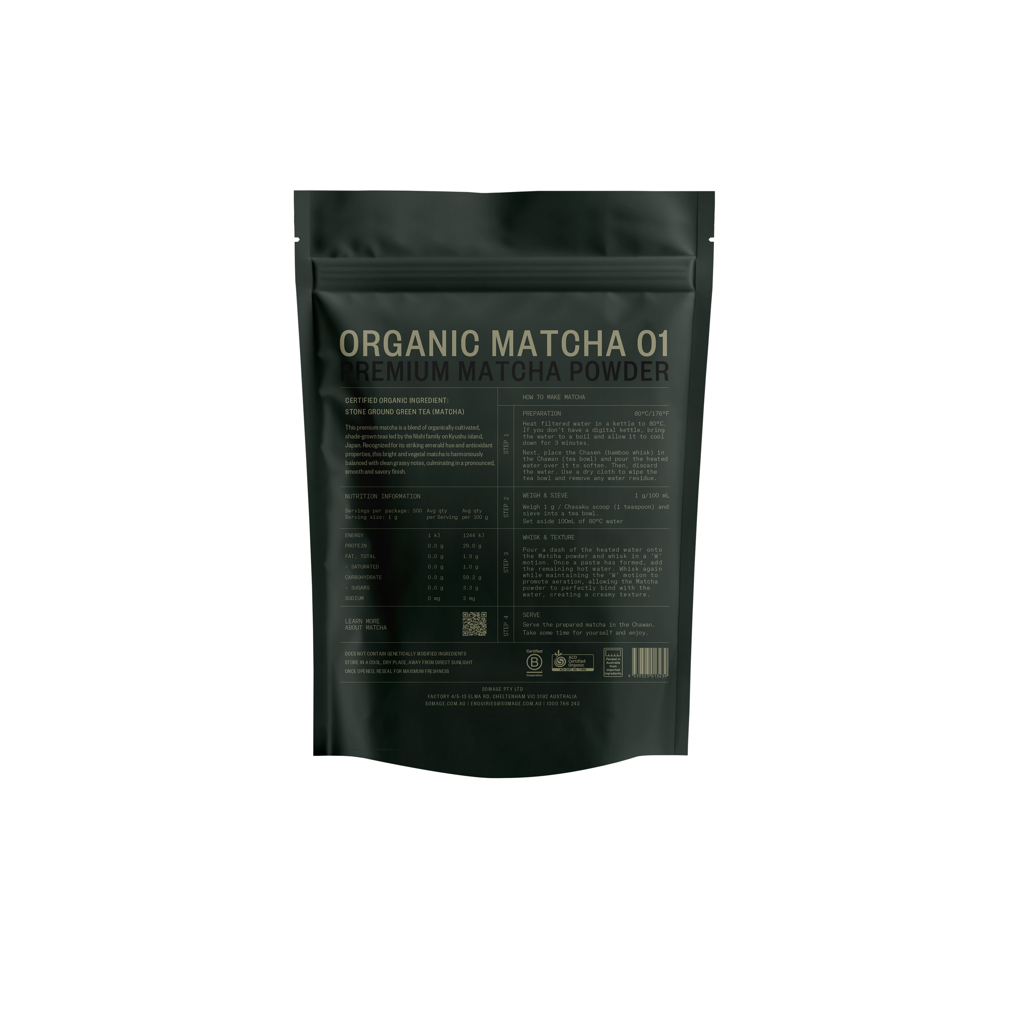 Somage - Wholesale Health/Detox Tea - Matcha 017