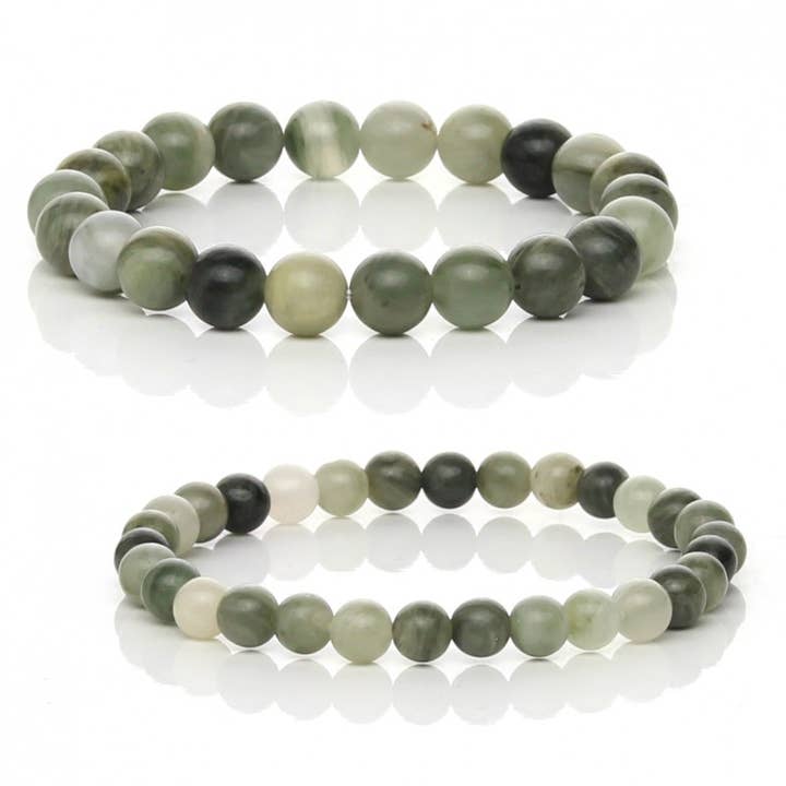 Pulseira de Quartzo Green Hair por atacado de UniArt