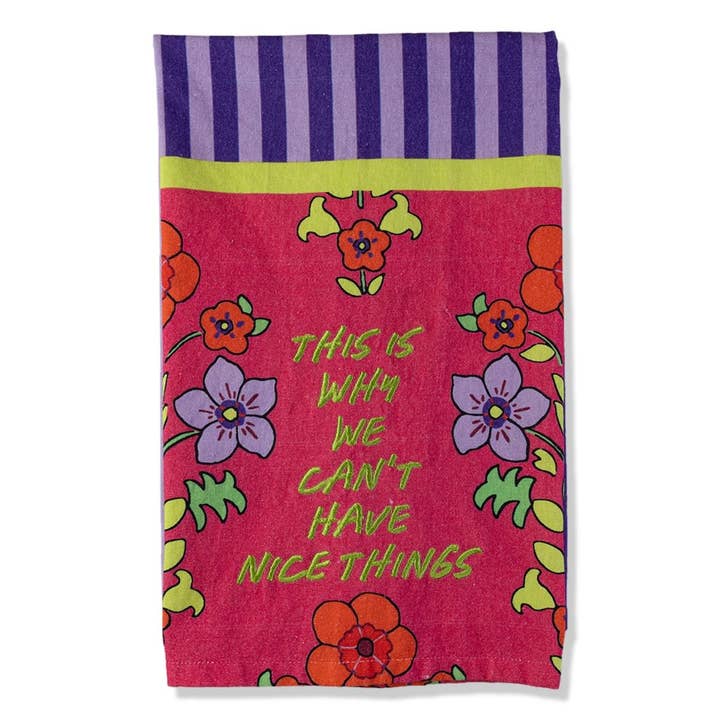 Asciugamano da Cucina "Nice Things" per la vendita all'ingrosso da parte di Furbish Studio