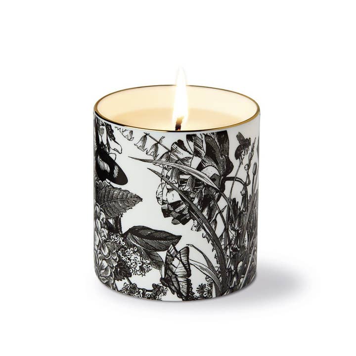 Chase and Wonder - Wholesale Jar/Filled Candle - The Country Garden Ceramic Candle
