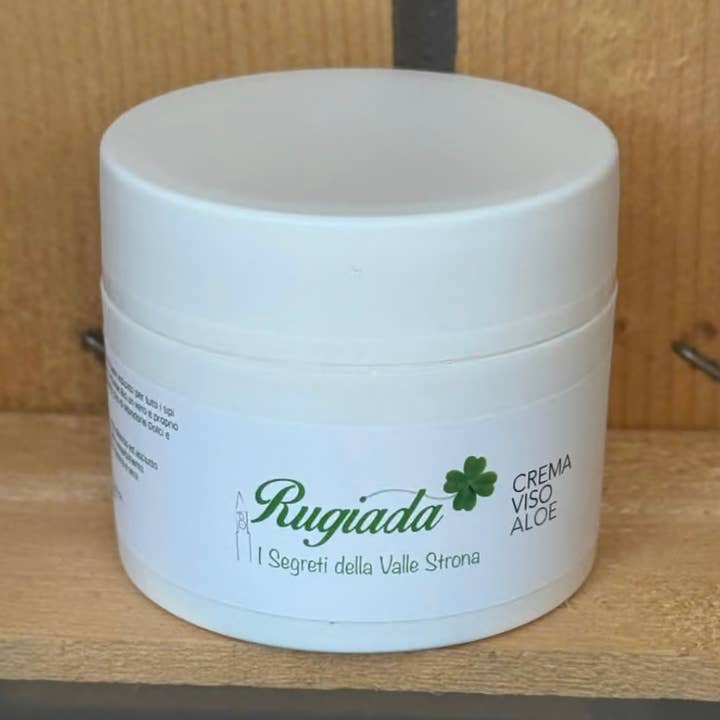 Rugiada I Segreti della Valle Strona - Wholesale Facial moisturiser - Face Cream with Aloe Vera0