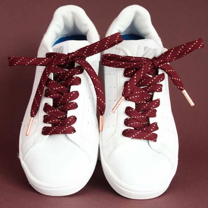 furiouslaces - Vendita all'ingrosso Lacci per scarpe - Unisex - Lacci Bordeaux e Rame per Scarpe1