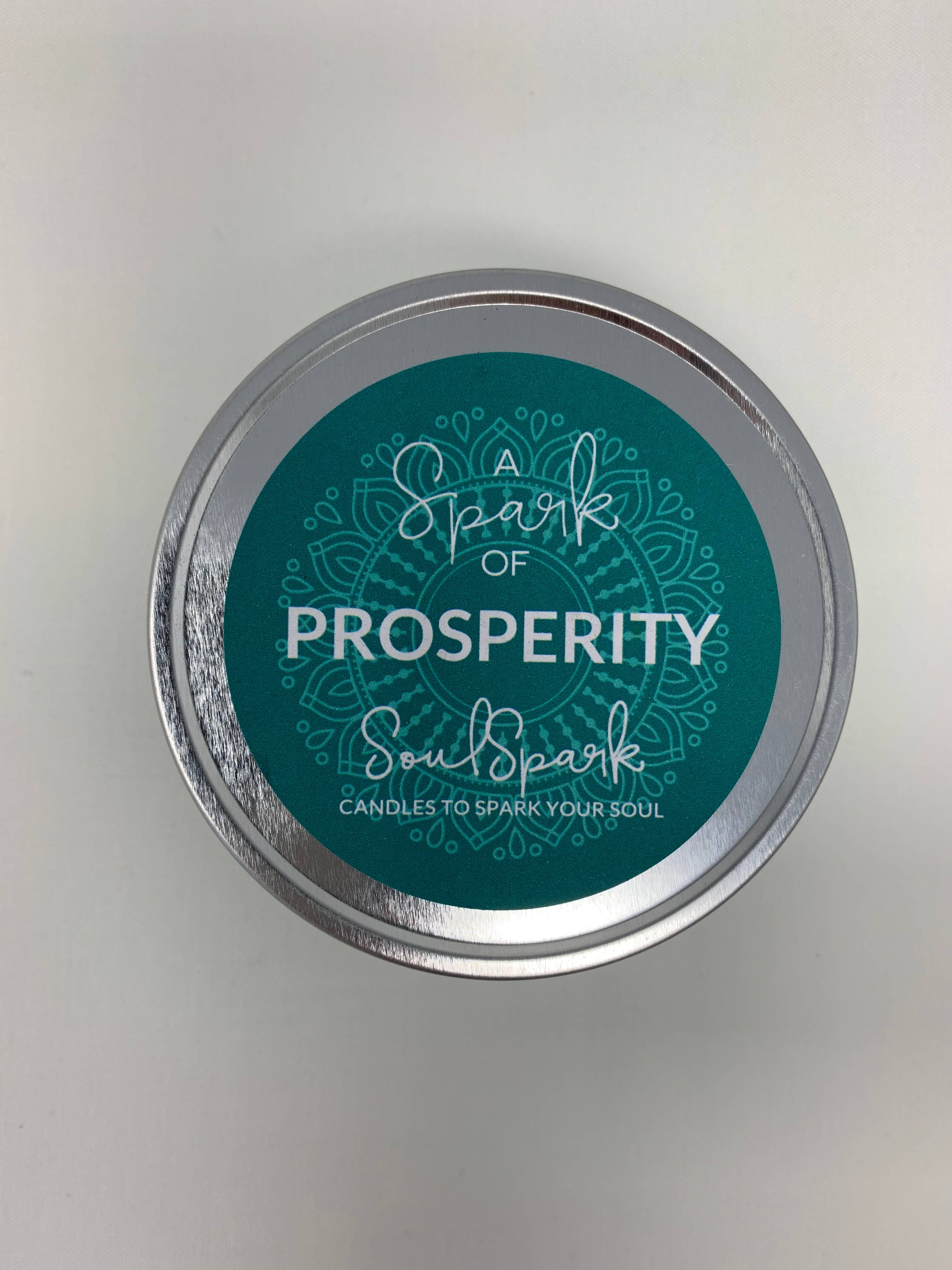 SoulSpark Candles - Wholesale Travel Candles - A Spark of Prosperity