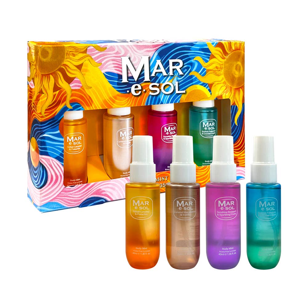 RAPHAEL COSMETIC CONSULTING / FASHION MAKE·UP - Vendita all'ingrosso Set regalo di profumi - COFANETTO SPRAY CORPO 4x40ML - MAR•e•SOL1