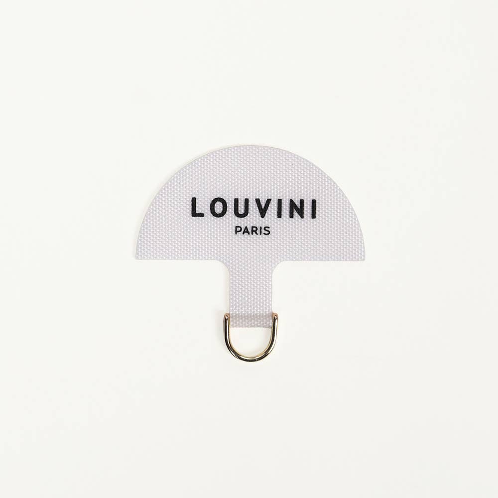 Louvini Paris - Wholesale Phonecase Strap - ADAPTATEUR COQUE-BANDOULIERE UNIVERSEL MIKI - BLANC