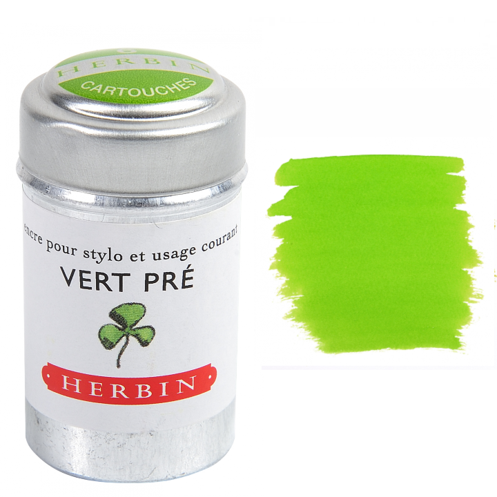 Exaclair - Wholesale Ink Pad - Herbin Fountain Pen Ink Cartridges - Tin of 613