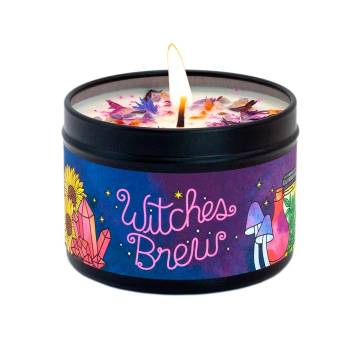 Rachel Beyer - Wholesale Travel Candles - Witches Brew Soy Candle - Palmarosa + Patchouli7